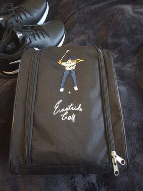 Black Men's Shoe/Accessory Bag